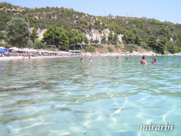 029. Sitonija (jul 2012.) - Plaža Agios Joanis - blog „Putujte sa MirArbi“