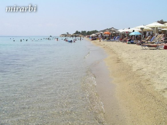 033. Sitonija (jul 2012.) - Plaža Agios Joanis - blog „Putujte sa MirArbi“