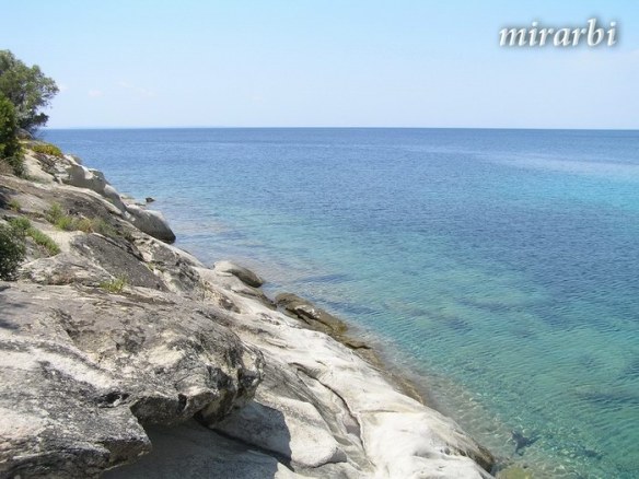 043. Sitonija (jul 2012.) - Mala Spaties plaža - blog „Putujte sa MirArbi“