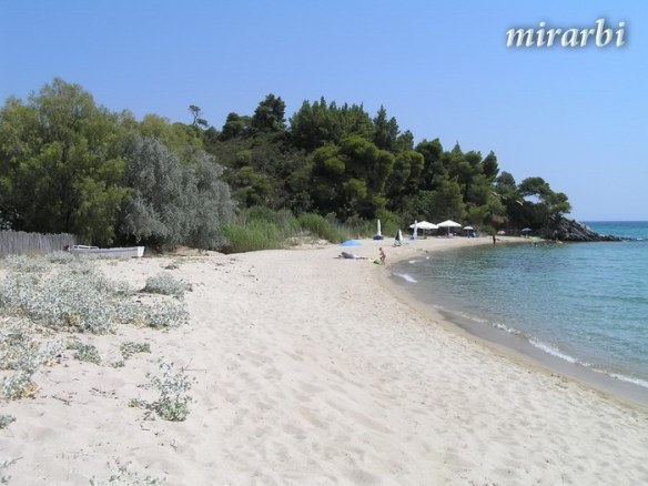 044. Sitonija (jul 2012.) - Velika Spaties plaža - blog „Putujte sa MirArbi“