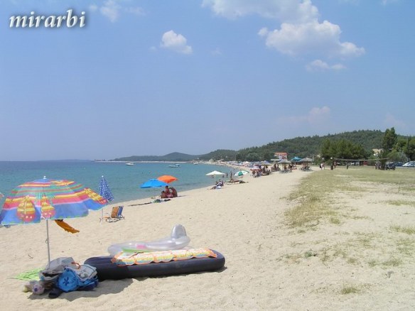066. Sitonija (jul 2012.) - Desni deo plaže u Toroniju - blog „Putujte sa MirArbi“