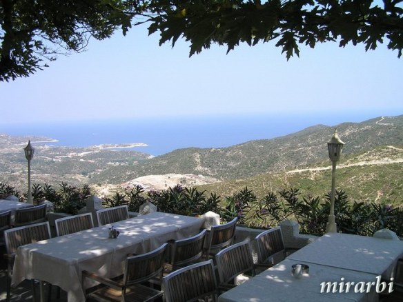 077. Sitonija (jul 2012.) - Pogled sa terase taverne „Panorama“ - blog „Putujte sa MirArbi“