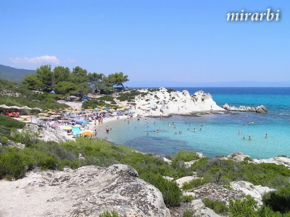 093. Sitonija (jul 2012.) - Orange beach - blog „Putujte sa MirArbi“