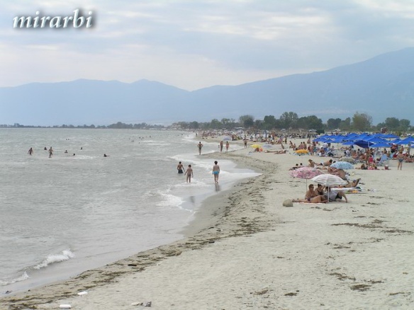 018. Paralija i Katerini (avgust 2004.) - Plaža između Paralije i Olimpic beach-a - blog „Putujte sa MirArbi“