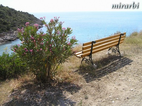 006. Tasoski pejzaži (2005. - 2011.) - Vidikovac iznad Atspas plaže u Skali Maries - blog „Putujte sa MirArbi“