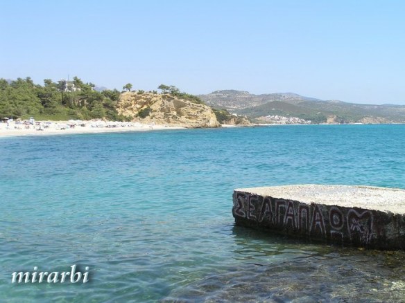 011. Najlepše plaže Tasosa (2005. - 2011.) - Tripiti (gr. Τρυπητή) - blog „Putujte sa MirArbi“