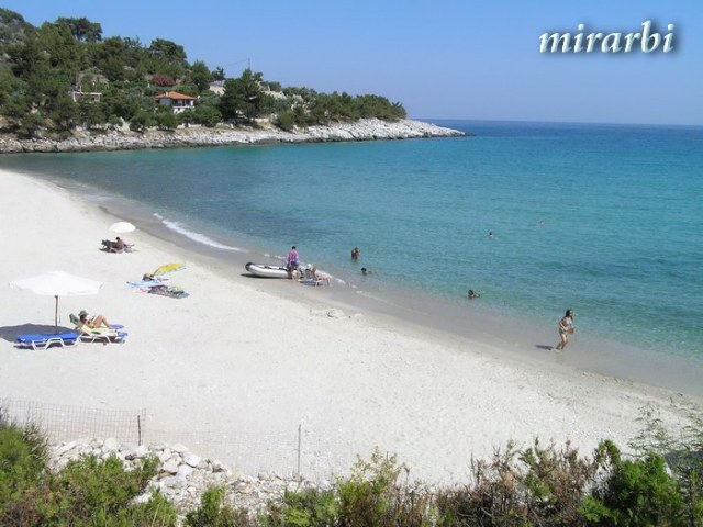 043. Najlepše plaže Tasosa (2005. - 2011.) - Timonja (gr. Θυμωνιά) - blog „Putujte sa MirArbi“