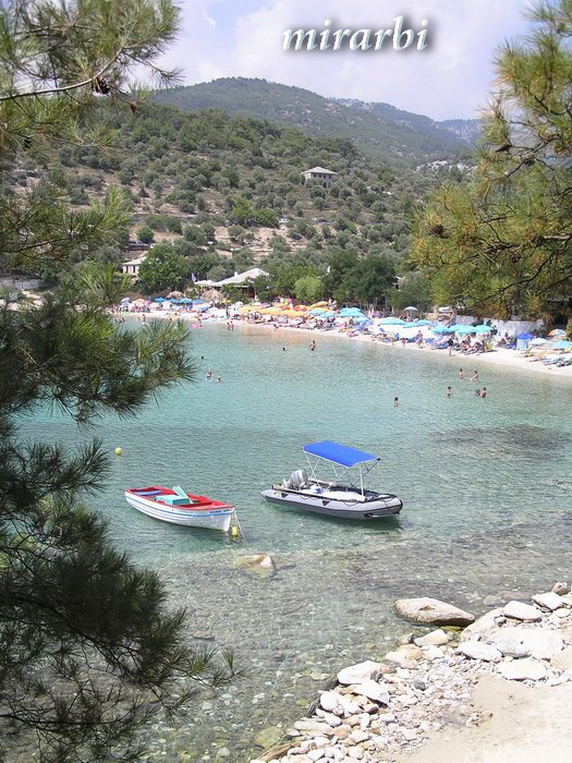 048. Najlepše plaže Tasosa (2005. - 2011.) - Mirna uvala Alikija (gr. Αλυκή) - blog „Putujte sa MirArbi“