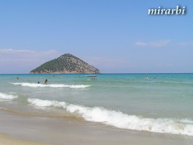 053. Najlepše plaže Tasosa (2005. - 2011.) - Rajska plaža (gr. Παράδεισος) - blog „Putujte sa MirArbi“