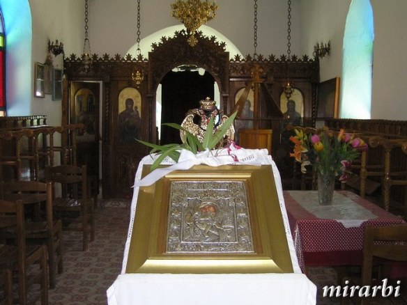 025. Ormos Panagias (jul 2014.) - Unutrašnjost crkve Presvete Bogorodice - blog „Putujte sa MirArbi“