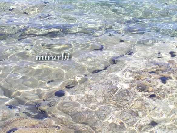 067. Ormos Panagias (jul 2014.) - Čisto i prozirno more na našoj „plaži“ - blog „Putujte sa MirArbi“
