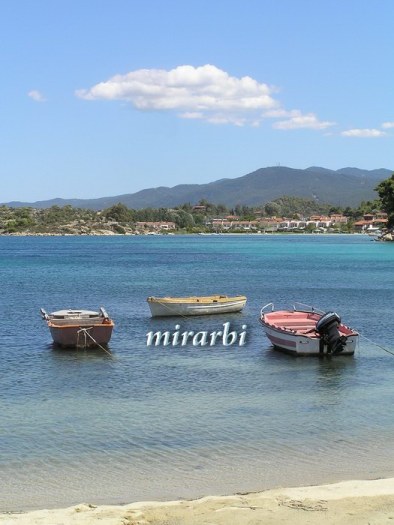 040. Boje i oblici Sitonije (jul 2014.) - Gradska plaža u Ormos Panagiasu - blog „Putujte sa MirArbi“